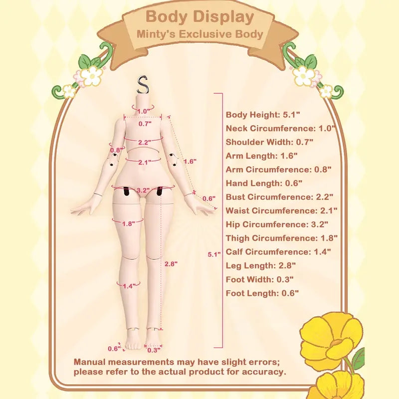 Minty Fantasy Forest Series Action Figure BJD Blind Box
