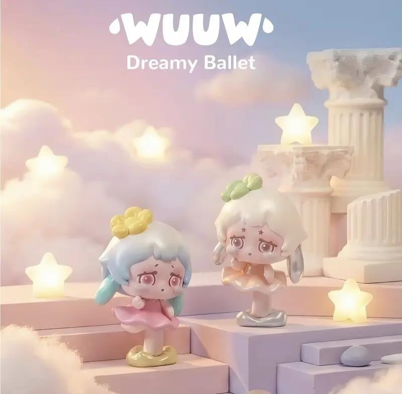 The Crying Wuuw Bunny Dreamy Ballet Series Beans Blind Box