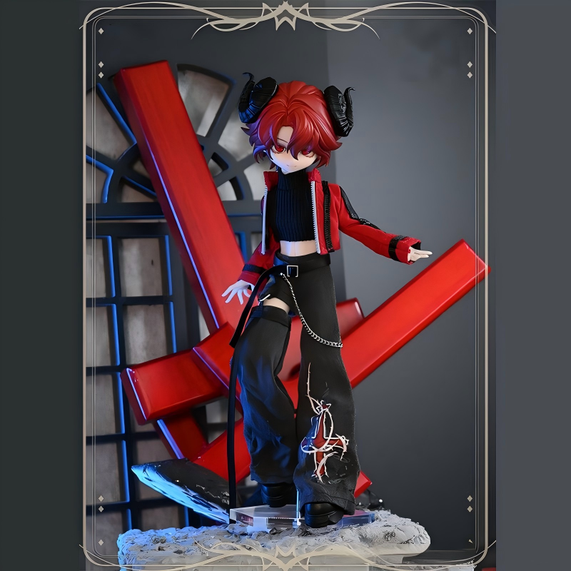 Mitama Tarot Series Gen 1 BJD Blind Box(Mitama Cat Box 1/8 Full Male Articulated BJD Doll)