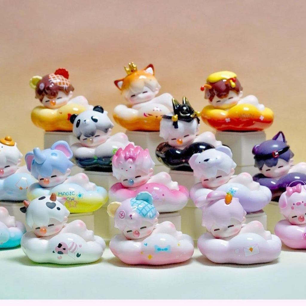 PEDUDU cute beast series figures blind box