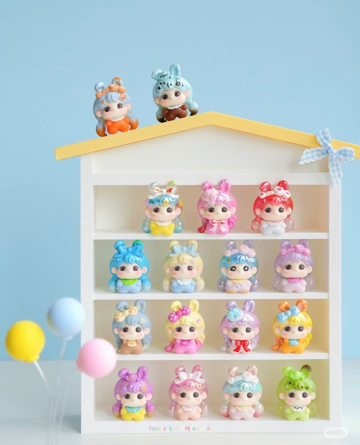 Bunny Soft Candy Series Squishy Mini Figures