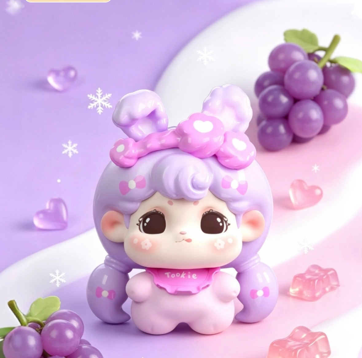 Bunny Soft Candy Series Squishy Mini Figures