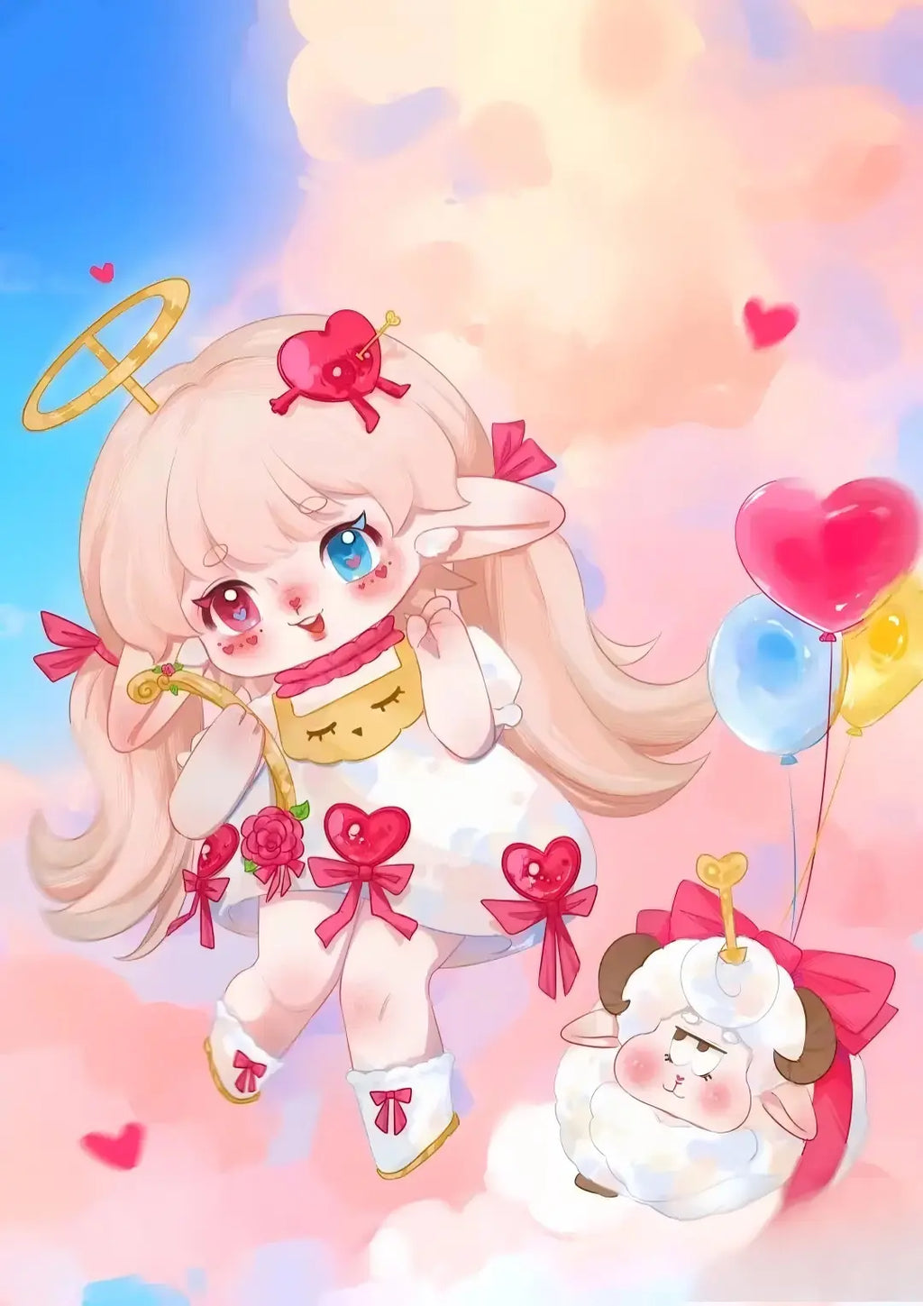 Ruby Cupid Qixi Festival Limited Art Toy