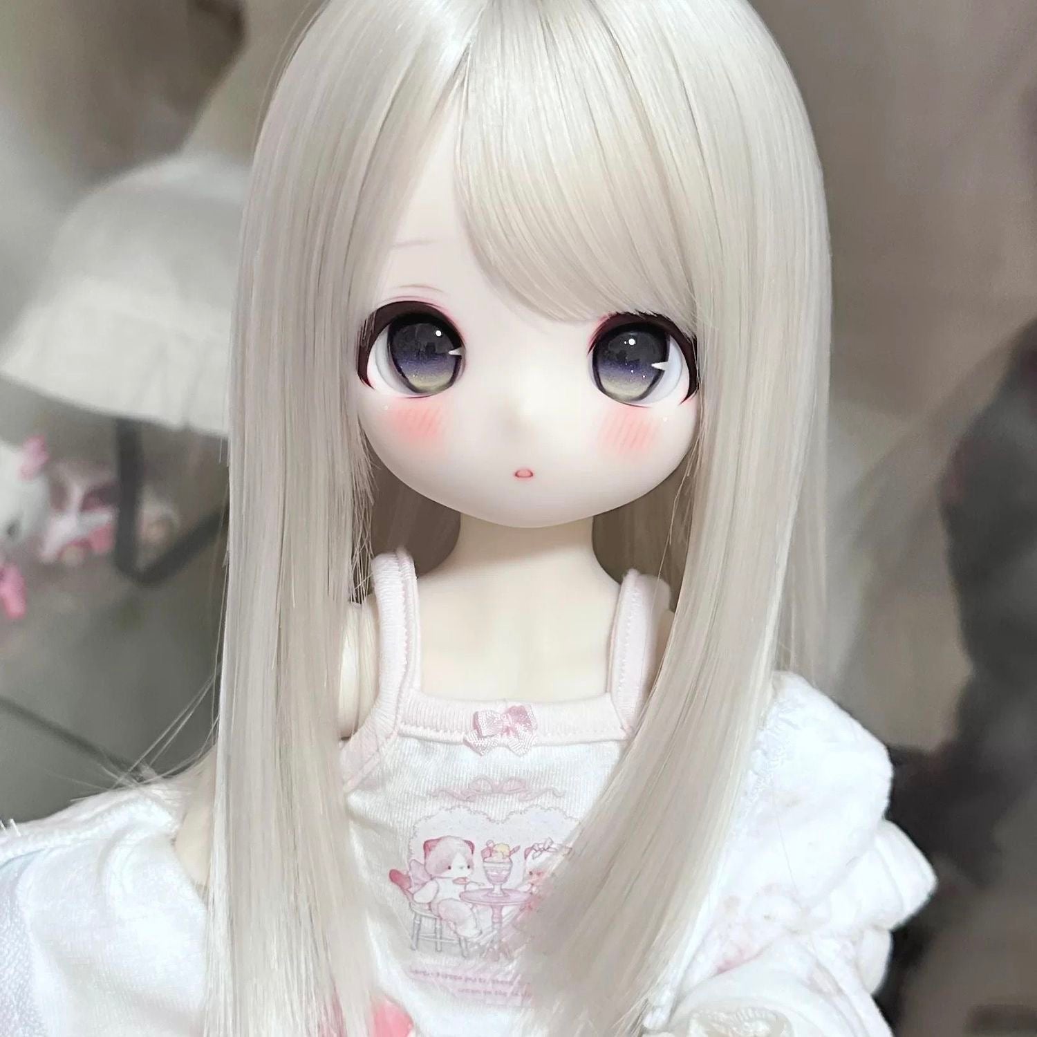 6‑part body BJD Doll Wig Only the wig included (Doll not included)