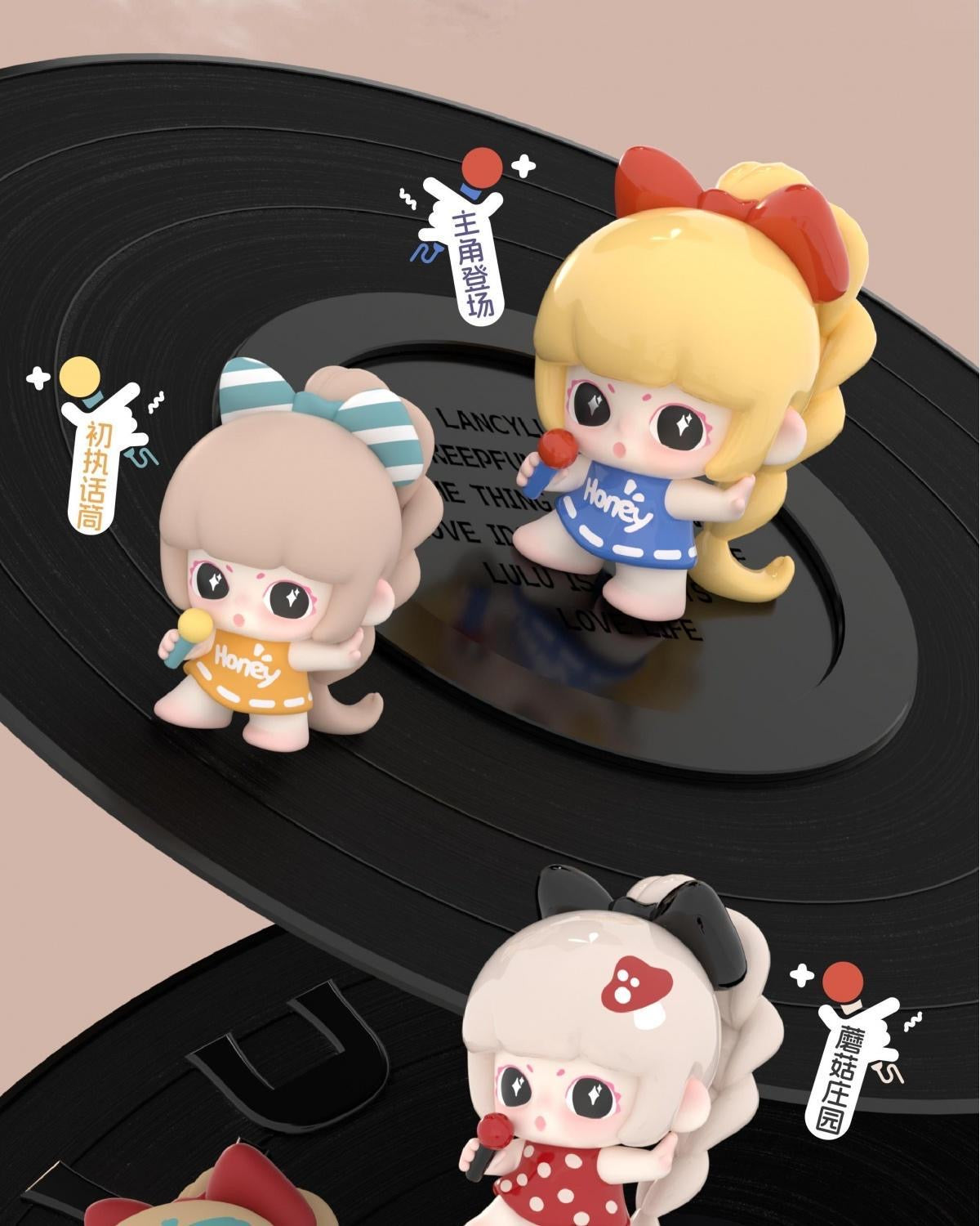 LANCY LULU - cute girl alliance Mini Figures
