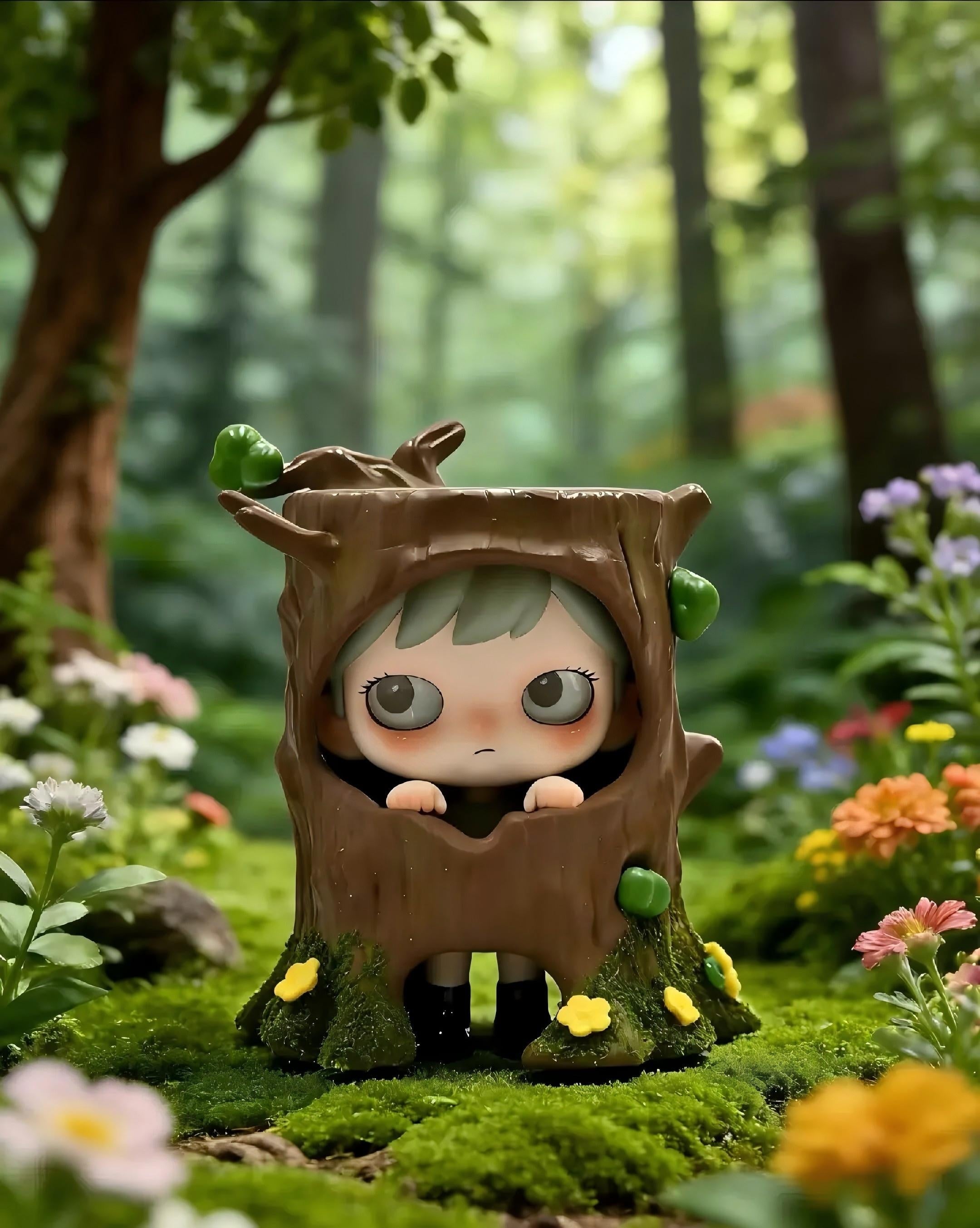 Mumu‑Forest Party Series Blind Box, Cute Animal Trendy Figure, Desktop Ornament, Collectible Gift for Girls