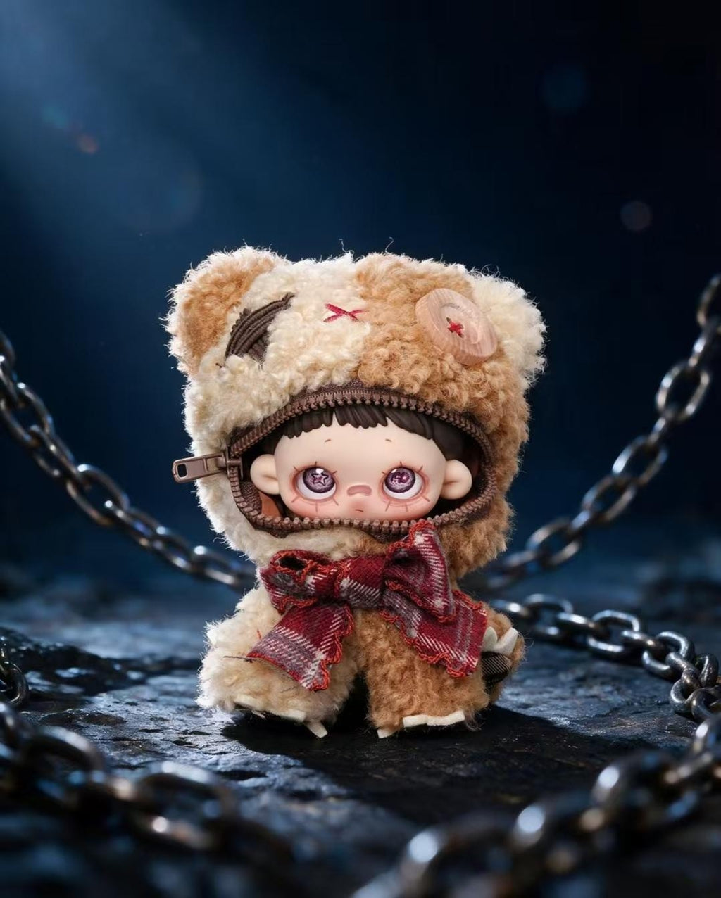 Greedy Bear Series Plush Blind Box, Dual‑Form Transformable Doll, Bag Charm, Trendy Toy Collectible Gift