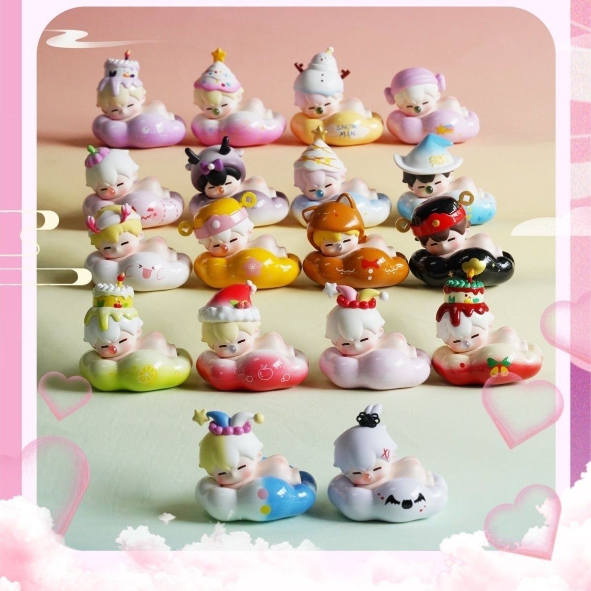 PEDUDU Cloud Party-Colorful World Series Figure Blind Box