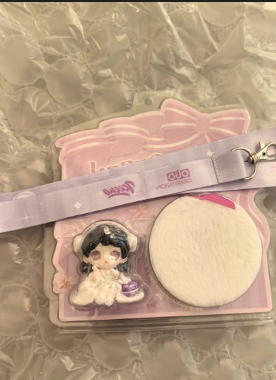 Keeno Bathrobe Mistress Limited Collectible Figure, Total 500 Units Worldwide, Comes With Matching Blanket Accessory, Cute Designer Art Toy for Collection & Display