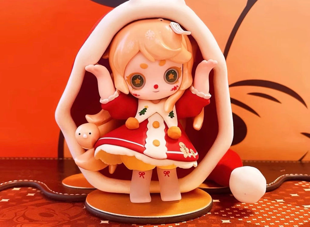 Keeno Sleepy Snowy Night Variant Hang‑Card Collectible Figure, Limited Variant Color Version, Hang‑Card Retail Packaging, for Collection & Display (Figure Only, Extra Accessories Not Included)