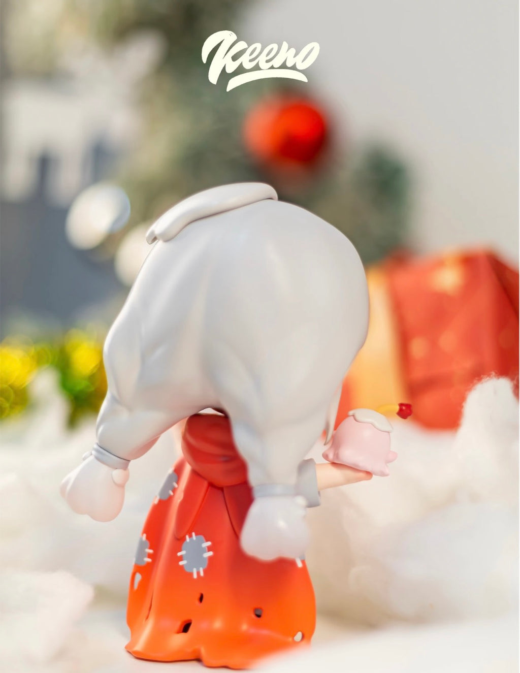 Keeno The Little Match Girl Large‑Size Collectible Art Toy, 15cm Height, Global Limited 150 Units, Designer Figure for Collection & Display (Figure Only, Extra Accessories Not Included)