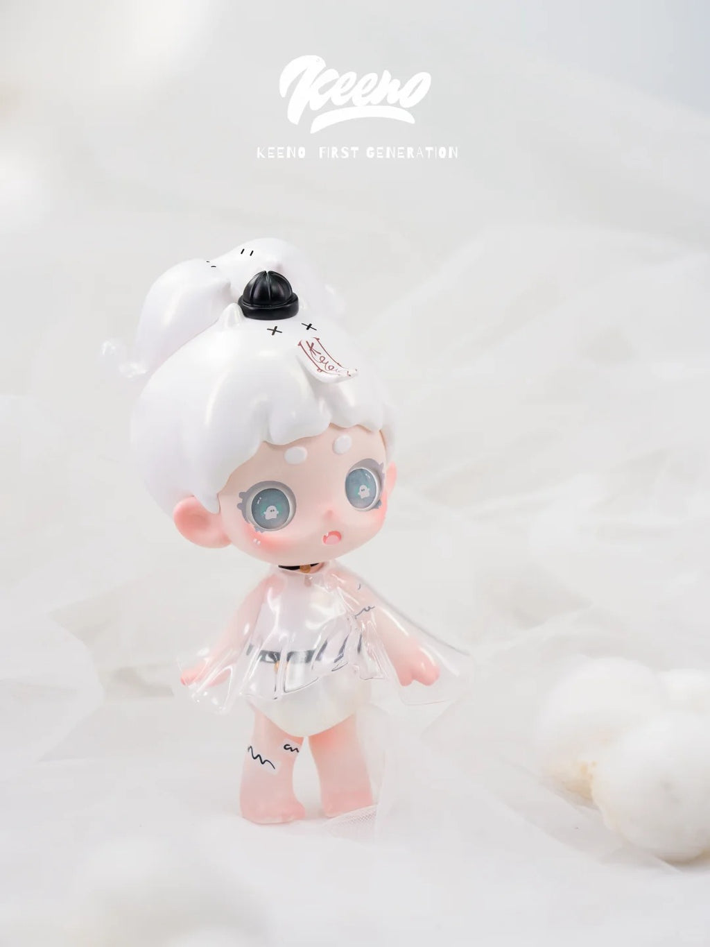 keeno "Ghost Milk Cap" Oversized Toy（Only 150 worldwide）