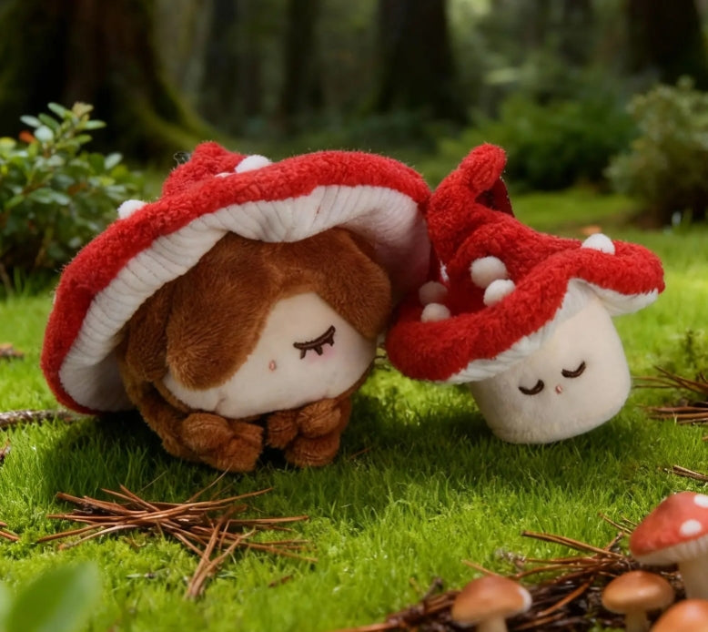 MooguGirl Little Mushroom Plush Pendant Blind Box