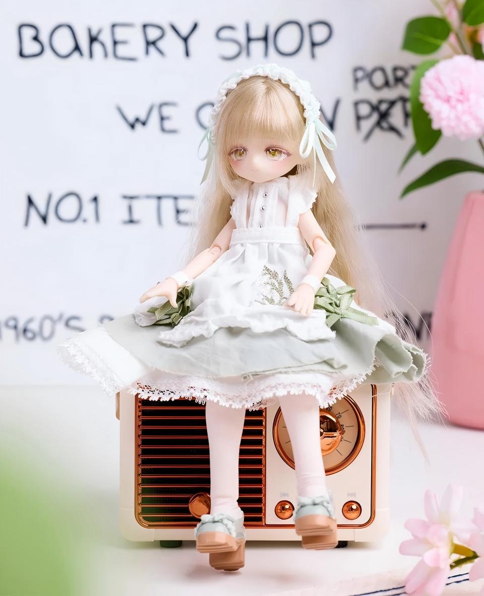 Anime Style Articulated Collectible BJD Doll, 3‑Styles Velvet Rabbit Tea Party / Spring Delay / Lily of the Valley Whisper for Display & Gift