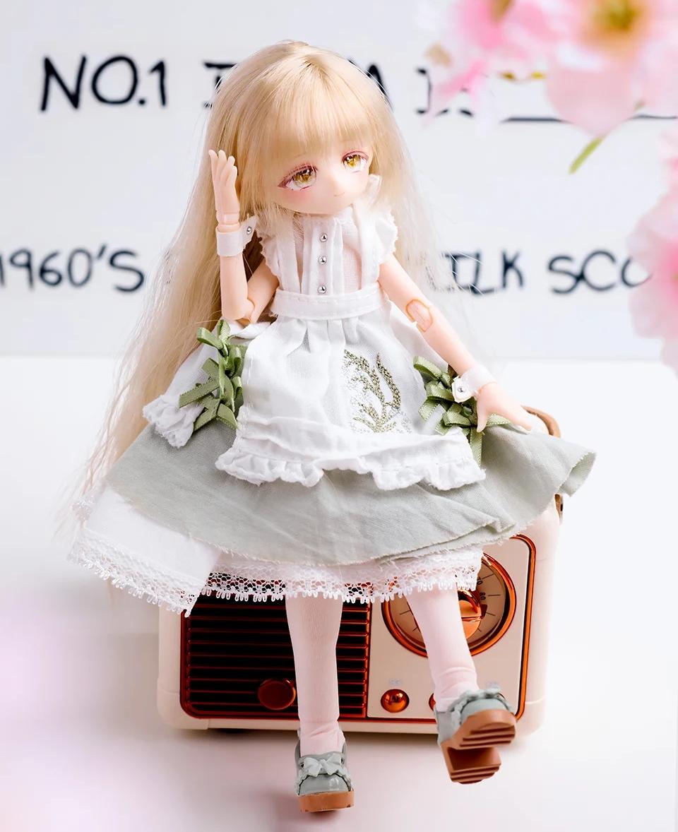 Anime Style Articulated Collectible BJD Doll, 3‑Styles Velvet Rabbit Tea Party / Spring Delay / Lily of the Valley Whisper for Display & Gift