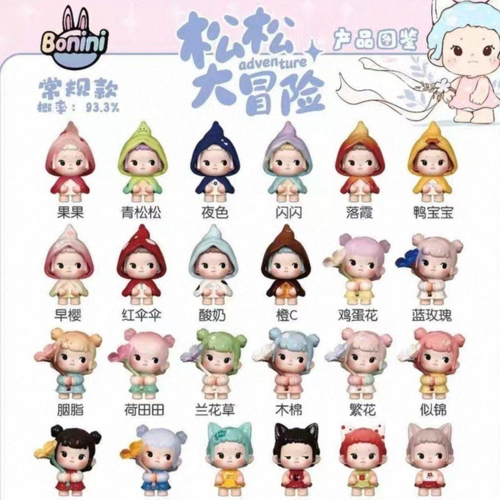 SongSong Adventure Series MengLi Mini Figure Blind Box,sohochic