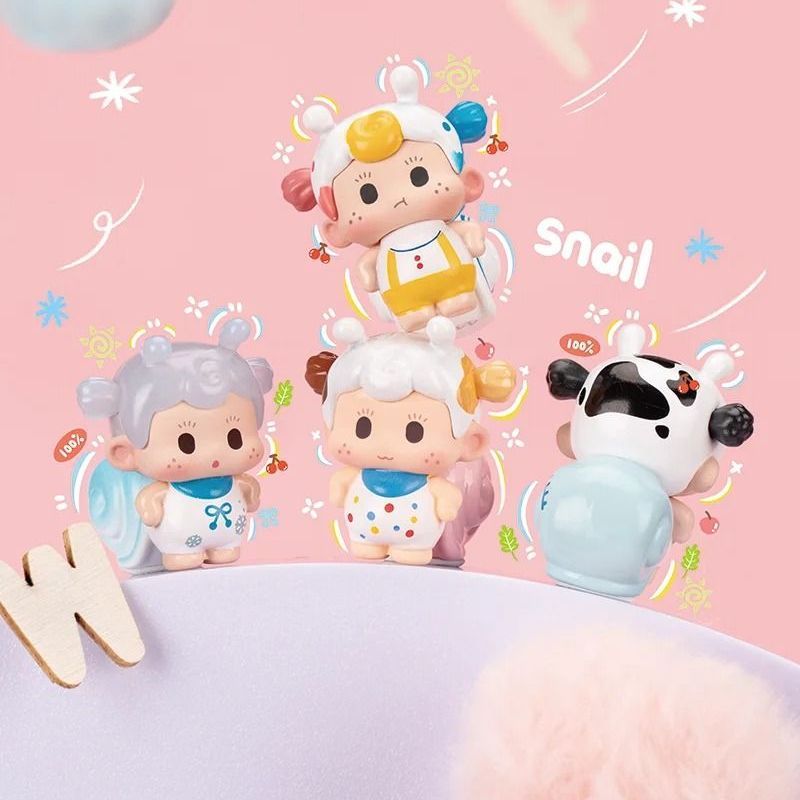 Soda-Grumpy Snail  Snailie Blind Box
