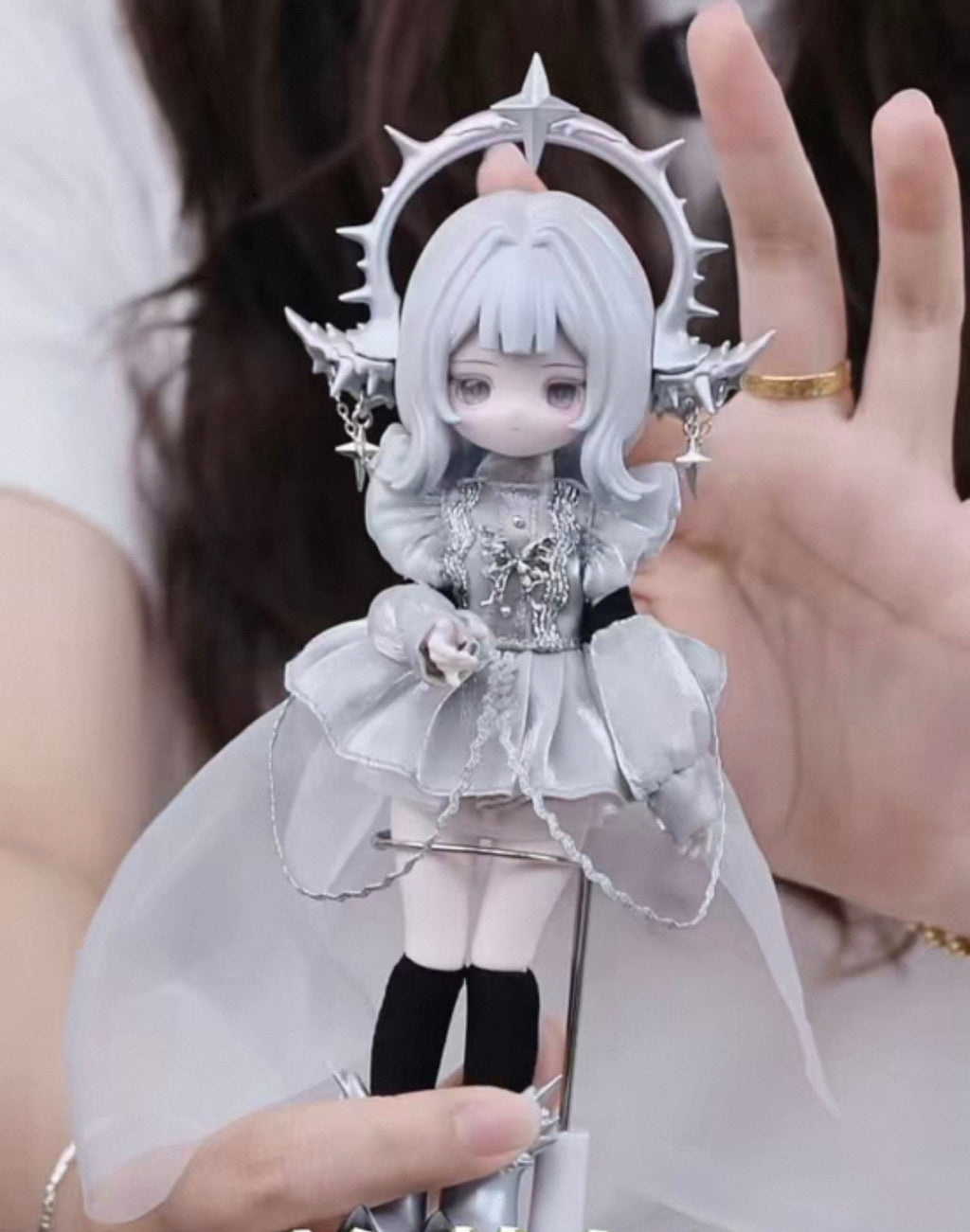 Lulu Spirit Snail Shadow Stone "Thorn Aura" Deep-Sea Girl Articulated Figure – Anime-Style Collectible Doll
