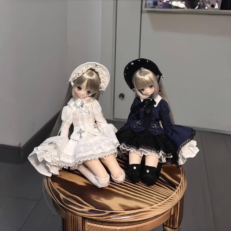 1/6 AZONE‑Spec BJD Doll Clothes Outfit, Collectible Accessory, Fit for Mitian, Siguangmo Twins & Denki‑gai Body, Soft Fabric, Easy On‑Off, Multiple Styles (Doll, Wig & Props Not Included),sohochic
