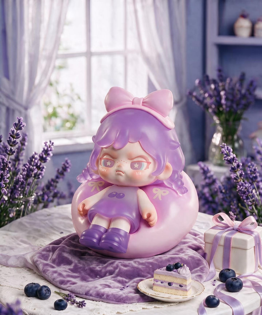 Baby Dora Tiny Bread Bite Mini Series Blind Box – close-up sculpt detail