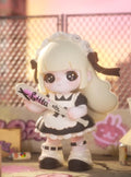 Lita Baseball Maid Series Art Figure — A model of a sweet-yet-cool girl holding a baseball bat.