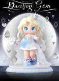Ziyuli Diamond Starlight Art Toy – Diamond Princess Style Posable Figure (Desktop Ornament/Collectible/Gift)