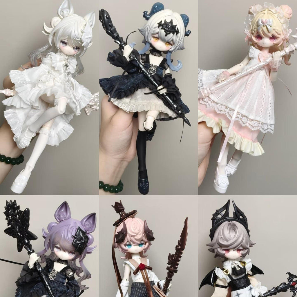 Lunar Lore 2: Echoes of the Past in the Old Castle BJD blind box