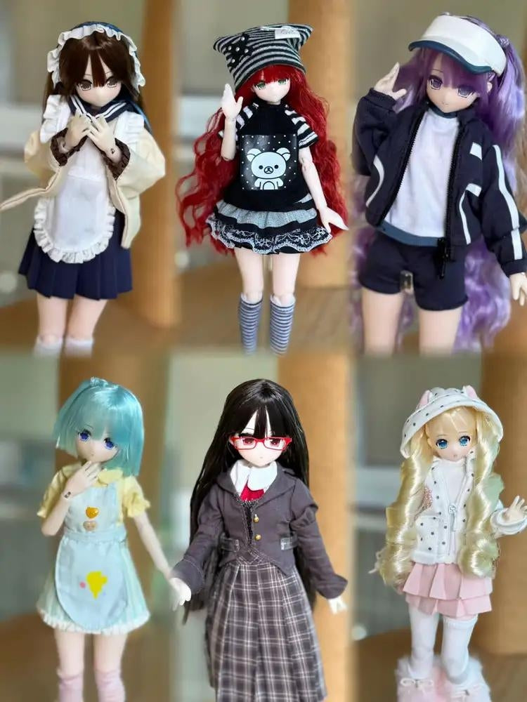 Girls kitakubu series bjd articulated doll blind boxes